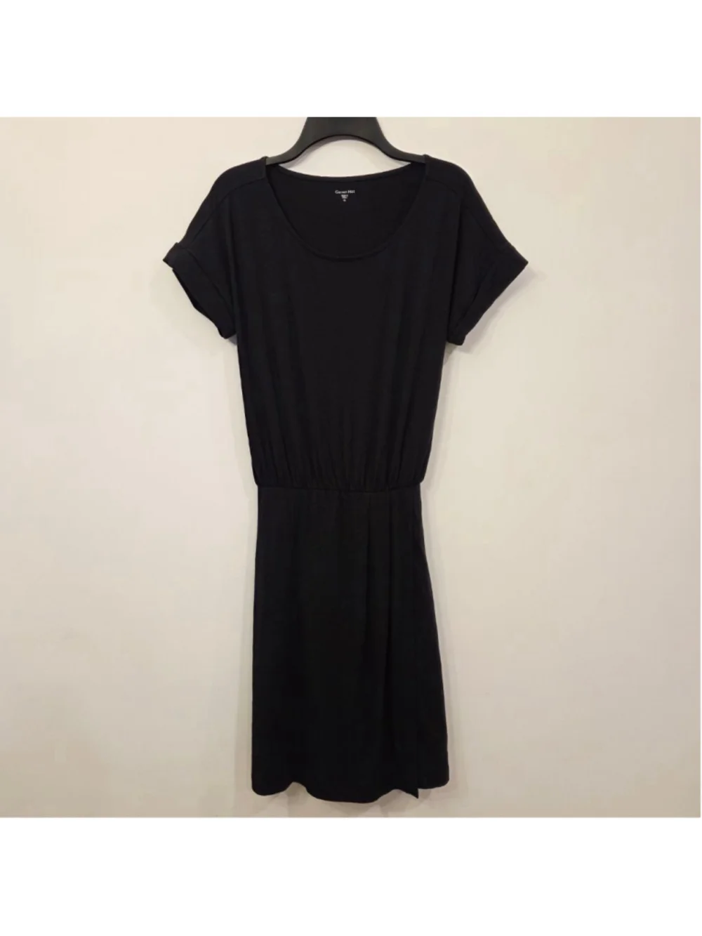 Garnet Hill short sleeve tie waist organ ic cotton dress size XS - Picture 2 of 12